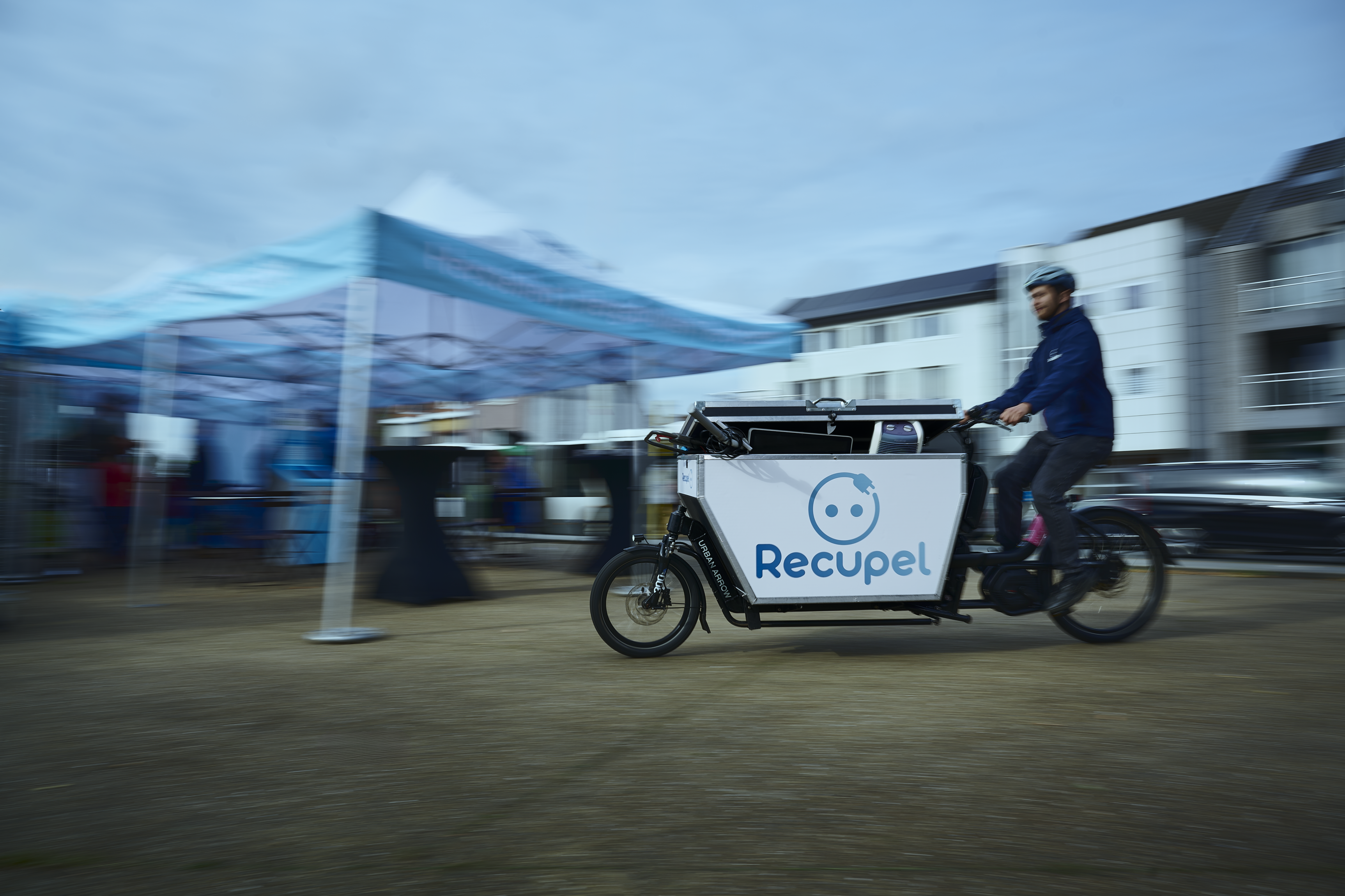 Café Recupel fietskoerier